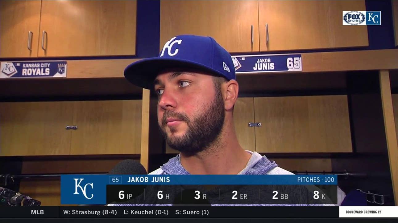 Jakob Junis says increased changeup usage helped him against Twins