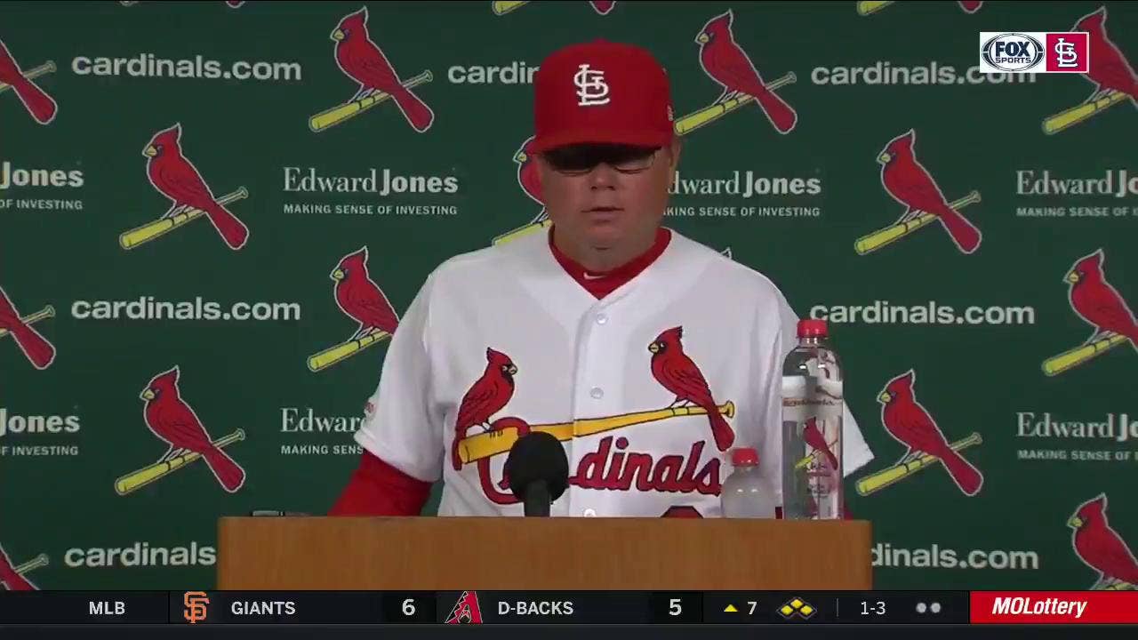 Shildt on Ozuna: 'Marcell had a really good plan..and he went out and executed'