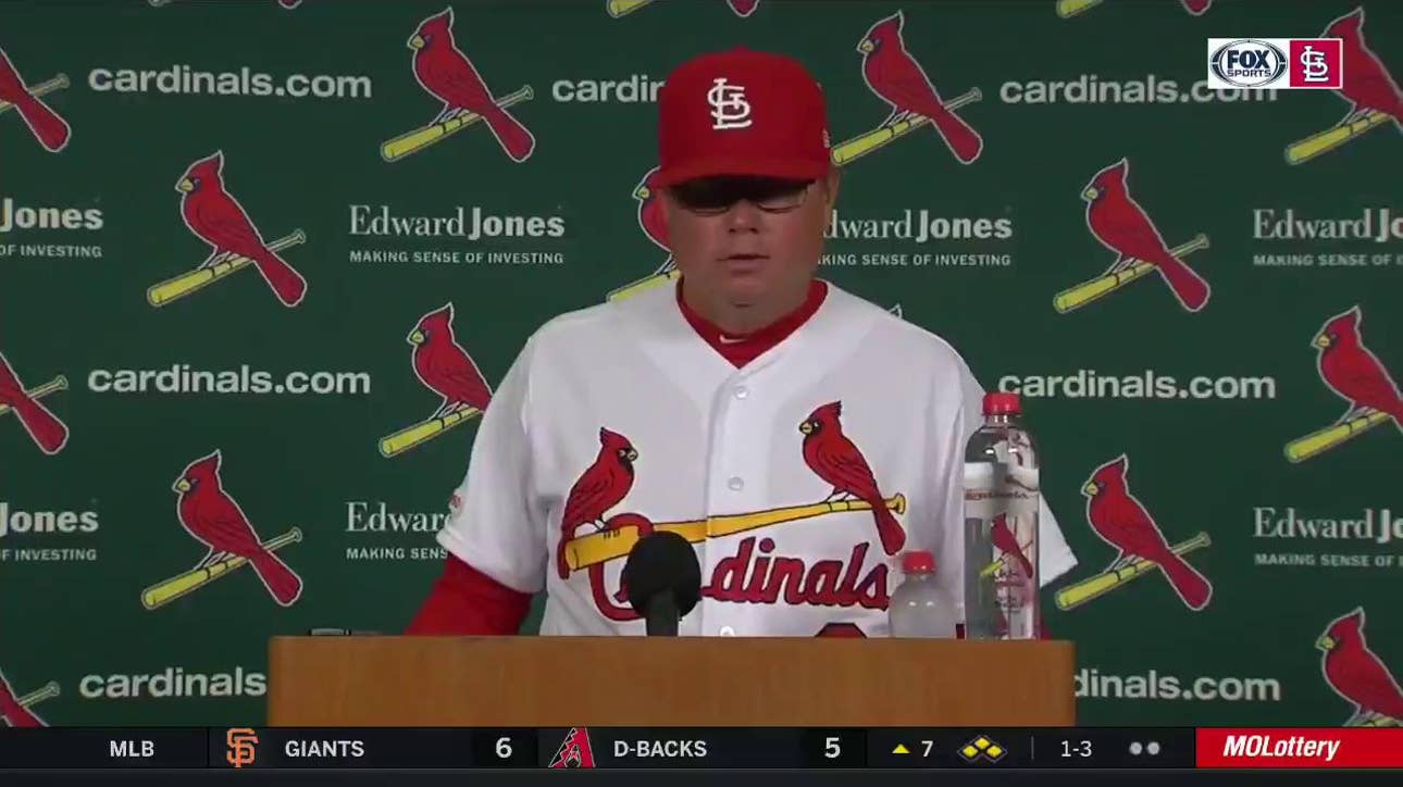 Shildt on Ozuna: 'Marcell had a really good plan..and he went out and executed'