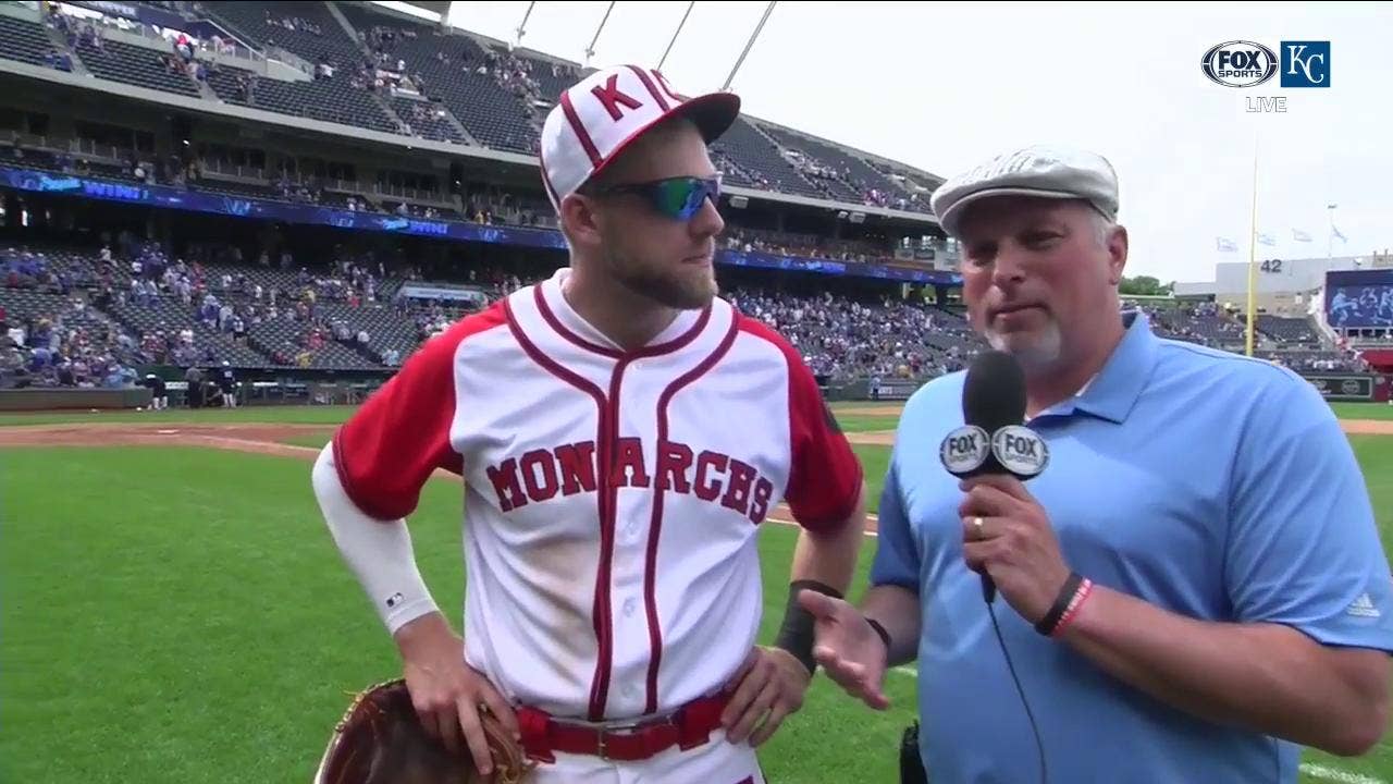 Dozier on wearing Monarchs jerseys: 'These are awesome'