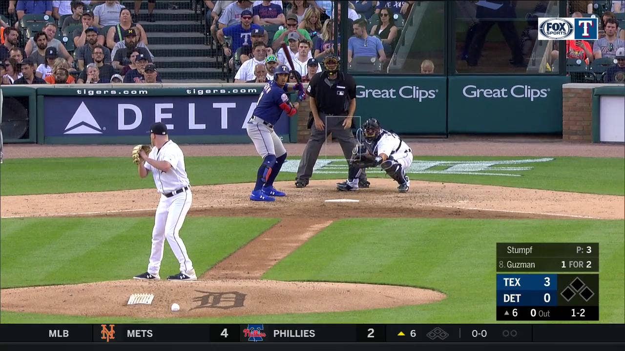 HIGHLIGHTS: Guzman hits 7th home run of the season vs. Tigers