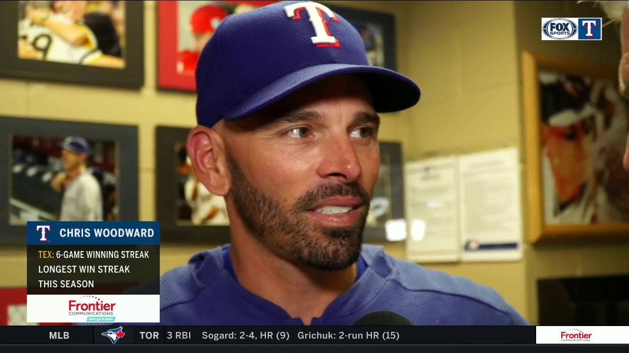 Chris Woodward on Lynn's Strong Start vs. Rays in 5-0 Win