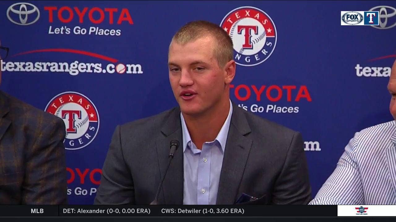 Rangers Top Two Draft Picks Signed | Rangers Live