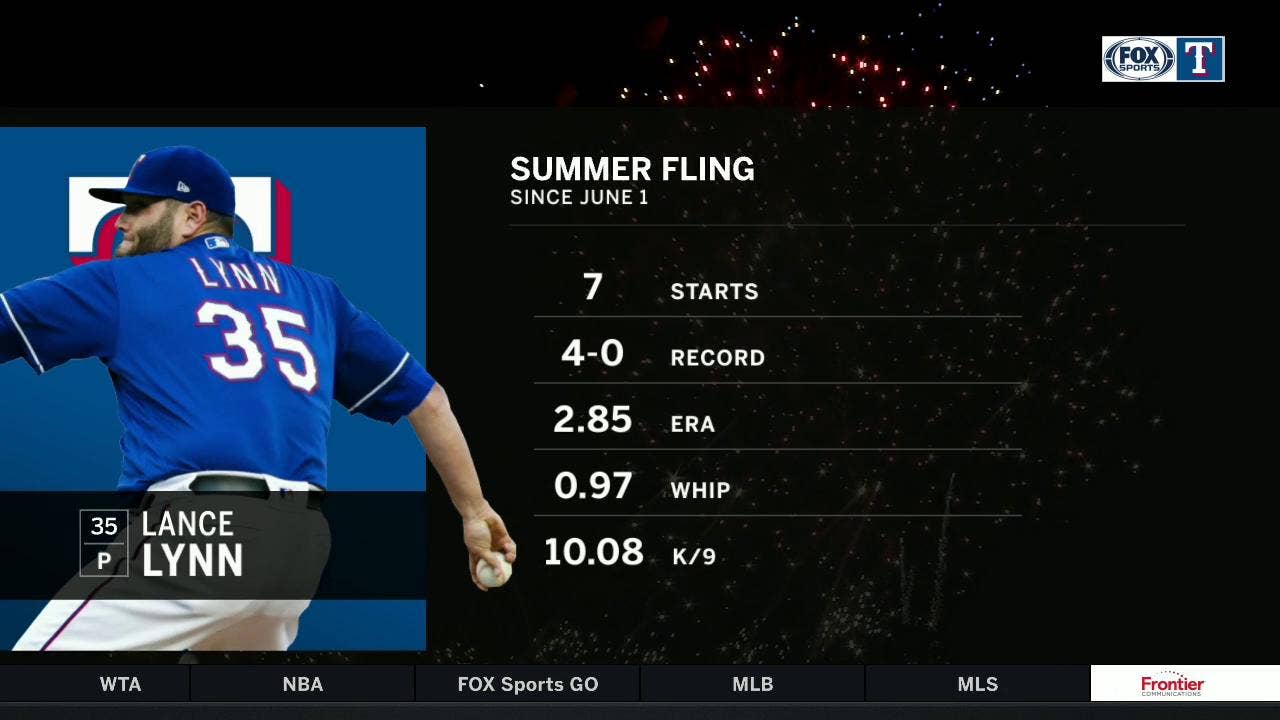 Lance Lynn Gets Going, Findiing his Rhythm in . 9-3 win | Rangers Live