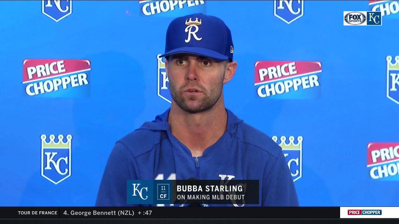 Bubba Starling on Royals' debut: 'I've been waiting for this my whole life'