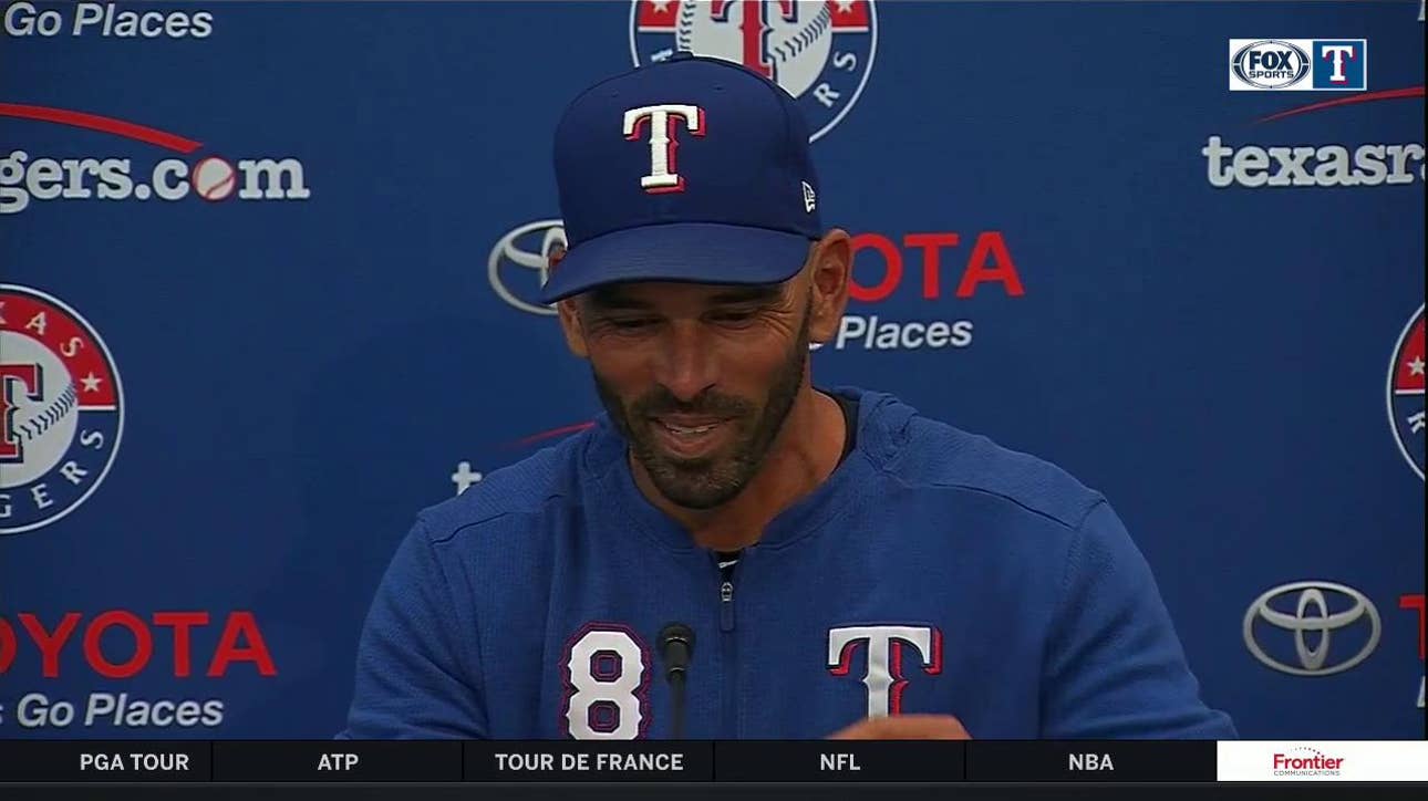 Chris Woodward: 'I'm not getting tired of talking about Danny Santana'