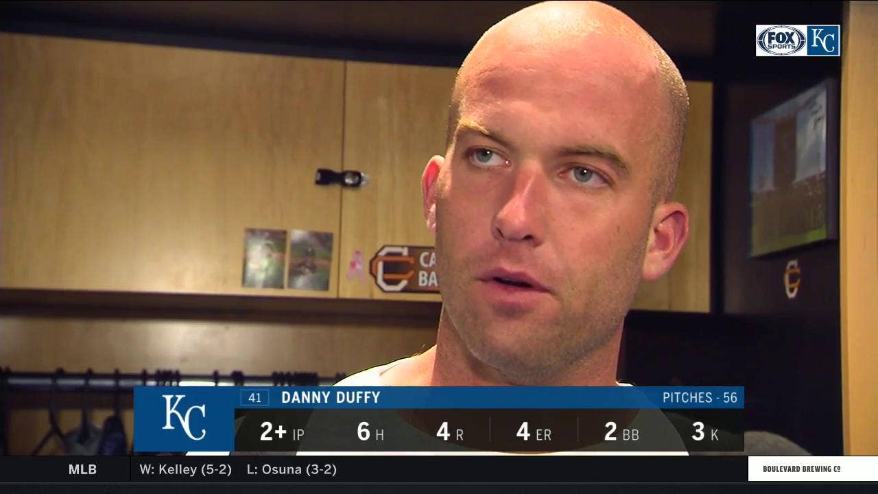 Duffy: Bullpen 'picked me up' after early exit