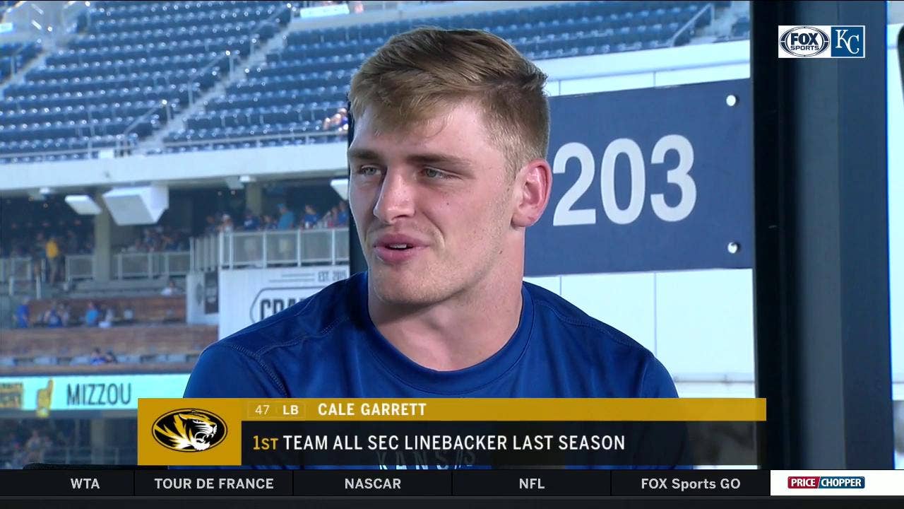 Missouri linebacker Cale Garrett on his expectations this season for Tigers