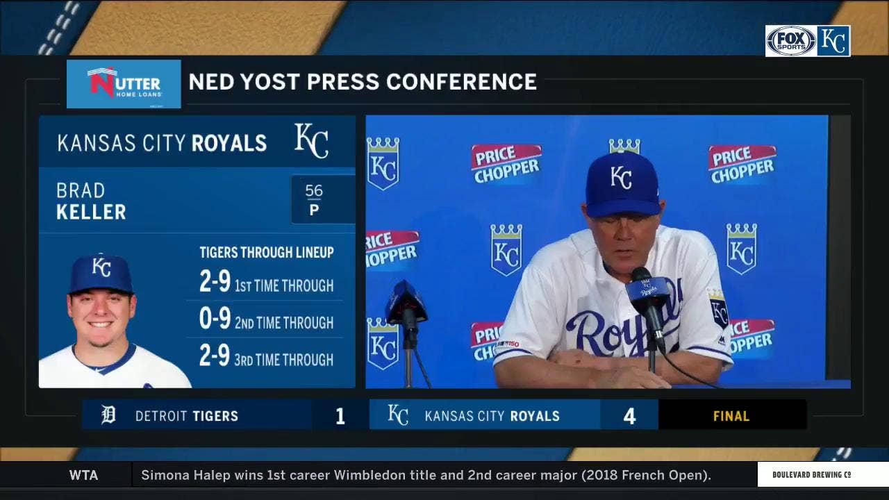 Yost on Keller's outing: 'He did a great job'