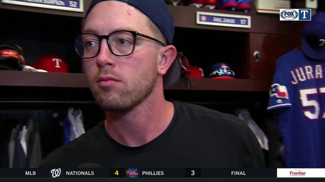 Adrian Sampson on Texas' battle in Extras, loss to Houston