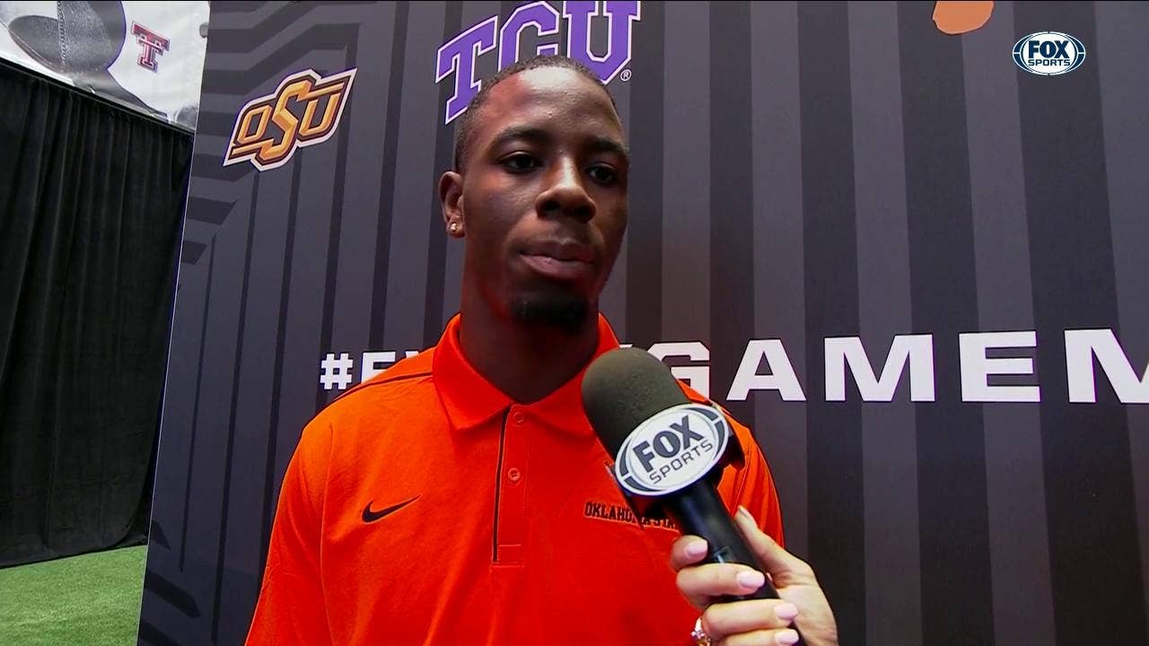 AJ Green with Sarah Merrifield | Big 12 Media Days