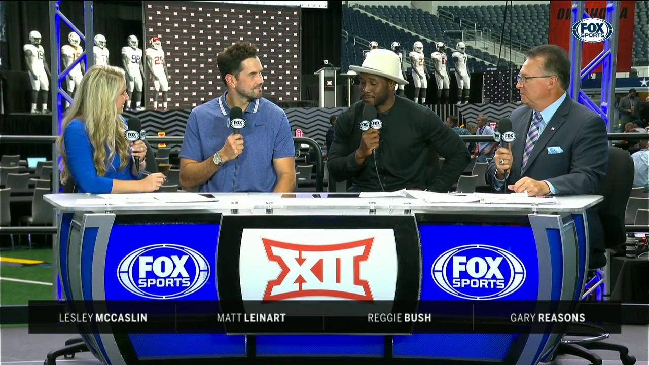 Matt Leinart and Reggie Bush join the desk | Big 12 Media Days