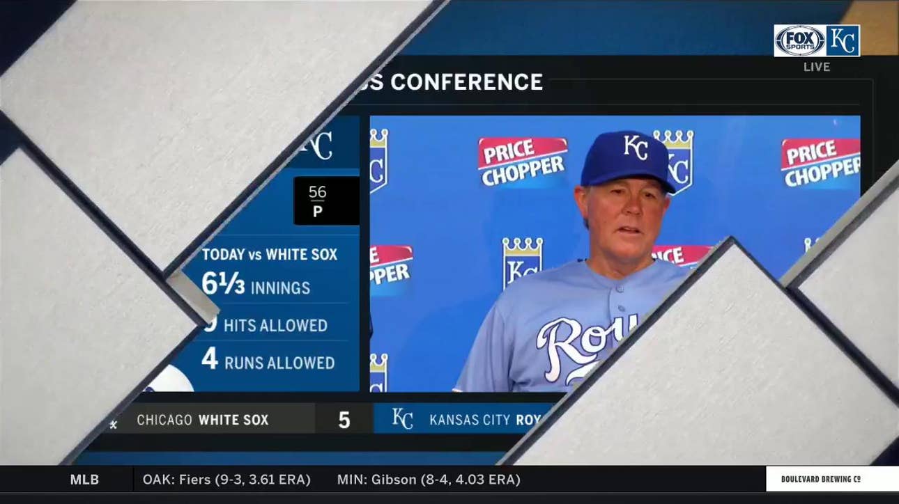 Yost on Keller's start and Gallagher's clutch bunting in Royals win