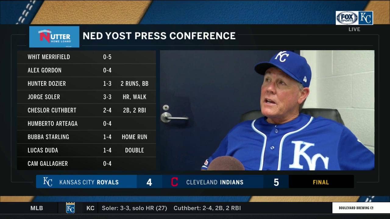 Ned Yost on Jorge Soler: 'It was a big day for him'