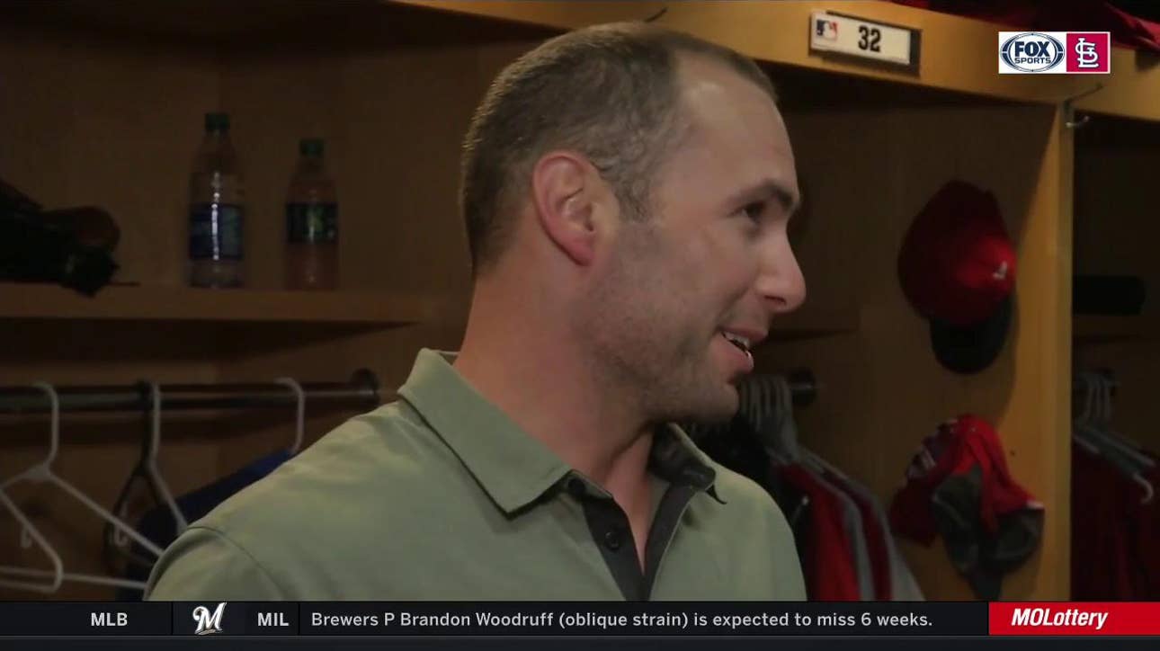 Goldschmidt on hitting grand slam: 'I was just trying to stay off of a ground ball'