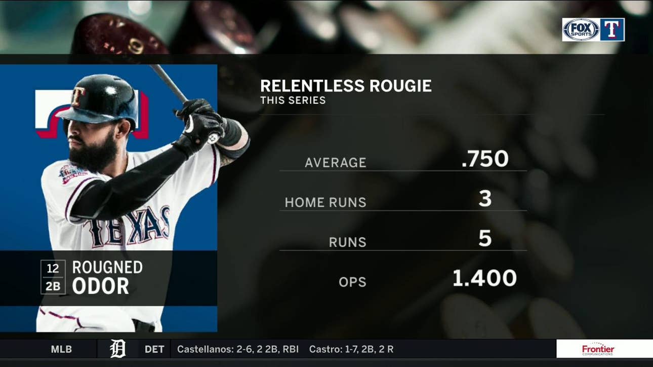 Rougned Odor Making Strides in 7-2 Win | Rangers Live