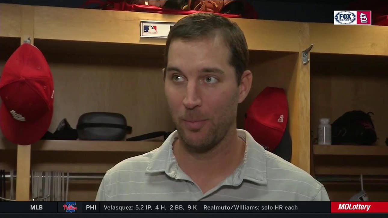 Wainwright applauds 'rockstar appearance' by Cardinals hitters