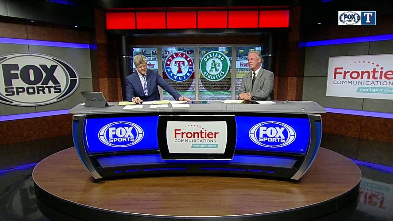 Danny Santana helps Rangers win in a Big Way | Rangers Live