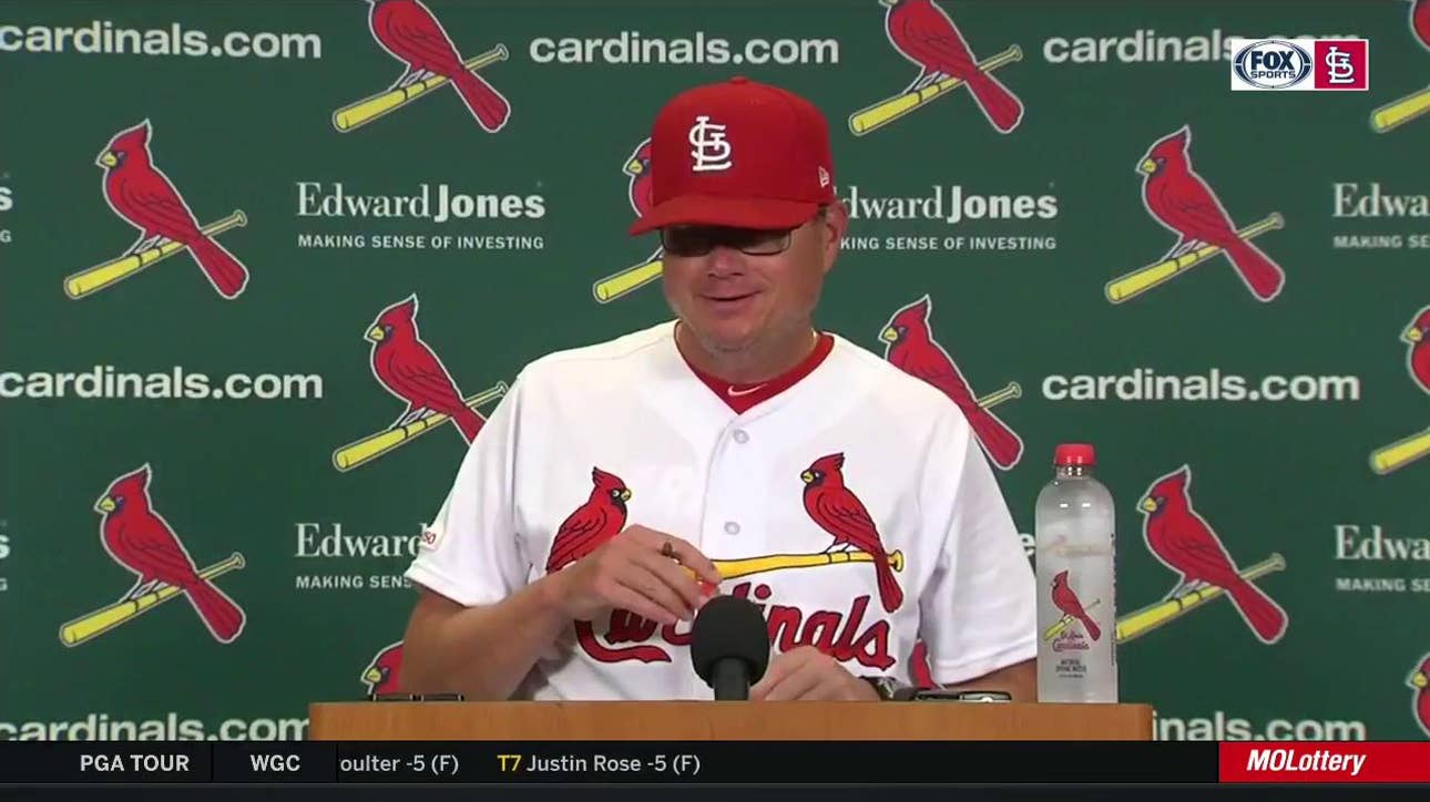 Shildt on rallying Cardinals 'This is a team that's going to compete'