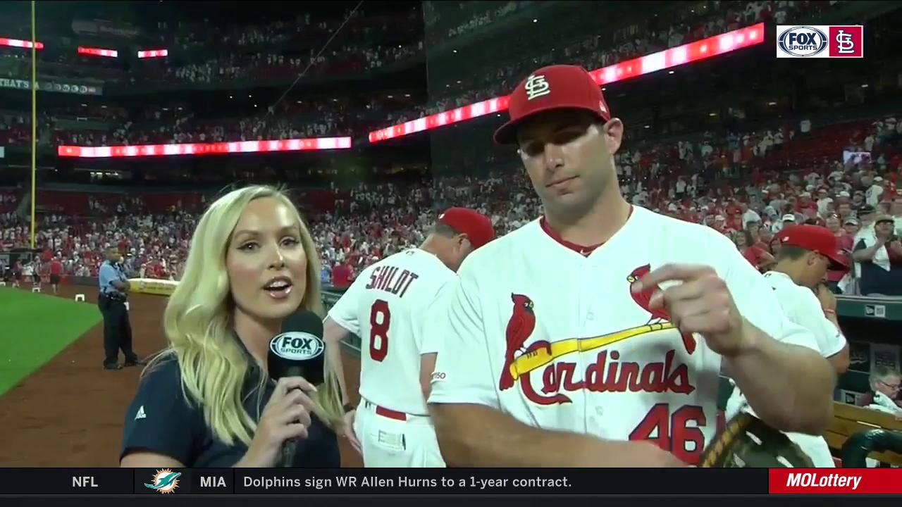 Goldschmidt on hitting go-ahead homer against the Astros