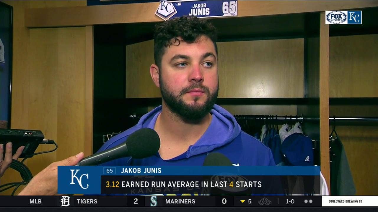 Junis: 'I wasn't quite as sharp as I have been lately' against Indians