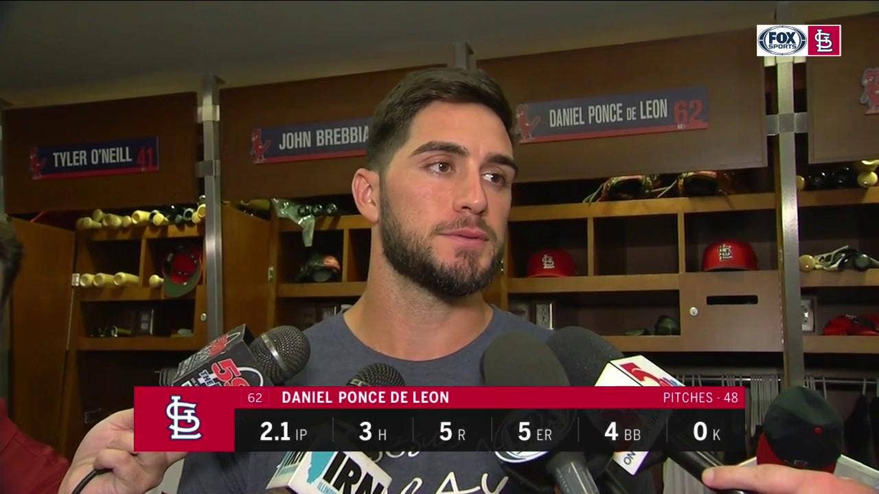 Ponce de Leon 'just couldn't get it going' in loss to Astros