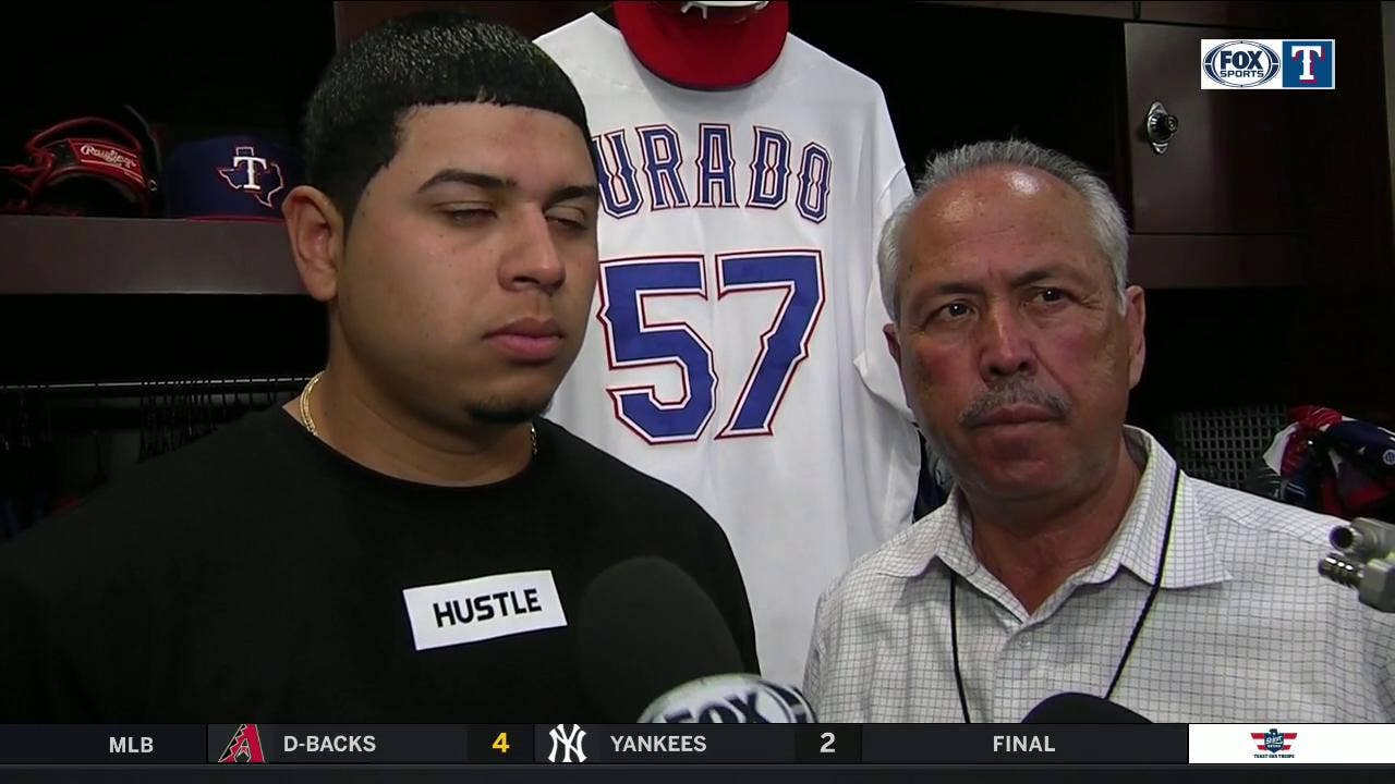 Ariel Jurado talks Rangers loss to the Mariners