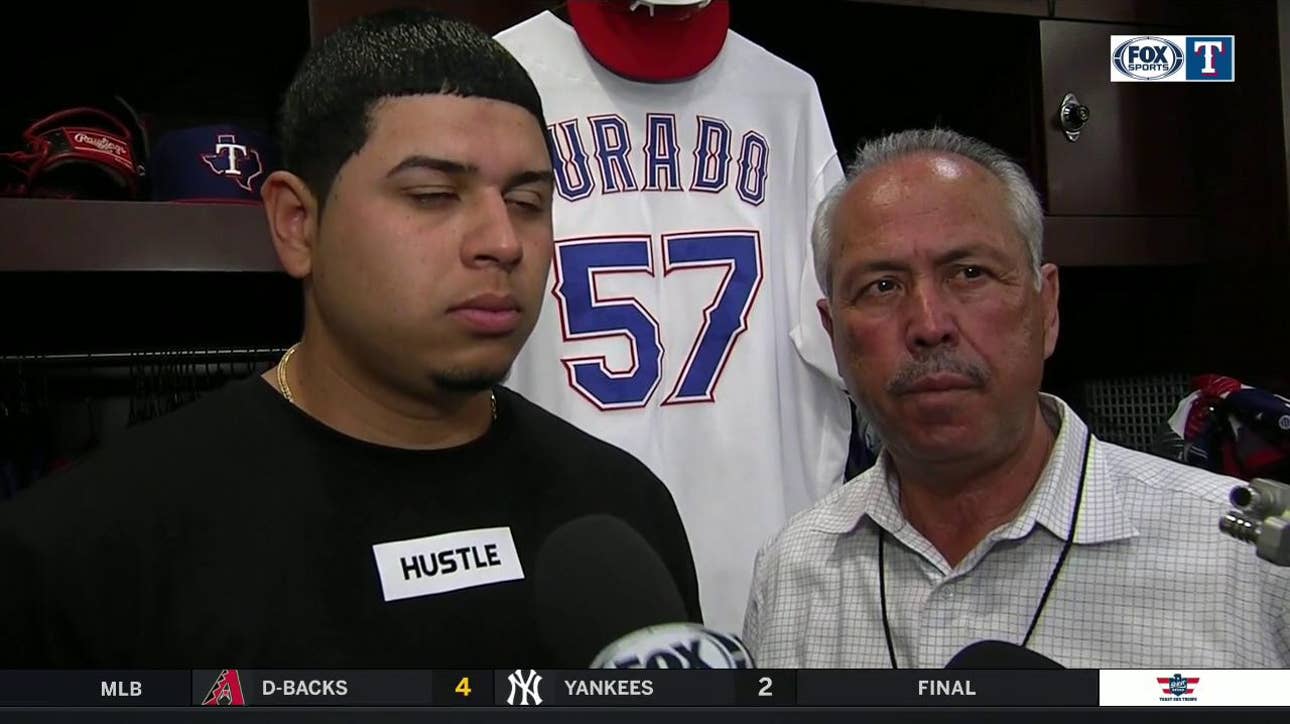 Ariel Jurado talks Rangers loss to the Mariners