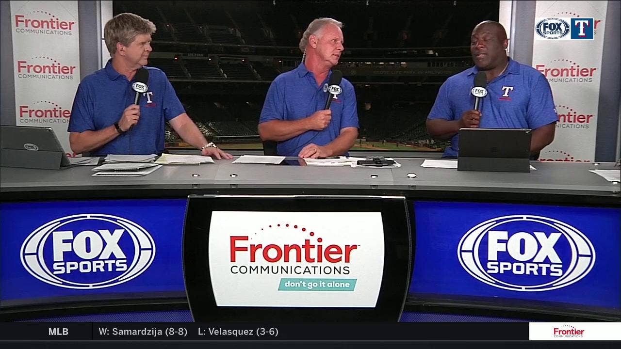 Danny Santana has been Hitting the Ball Hard | Rangers Live