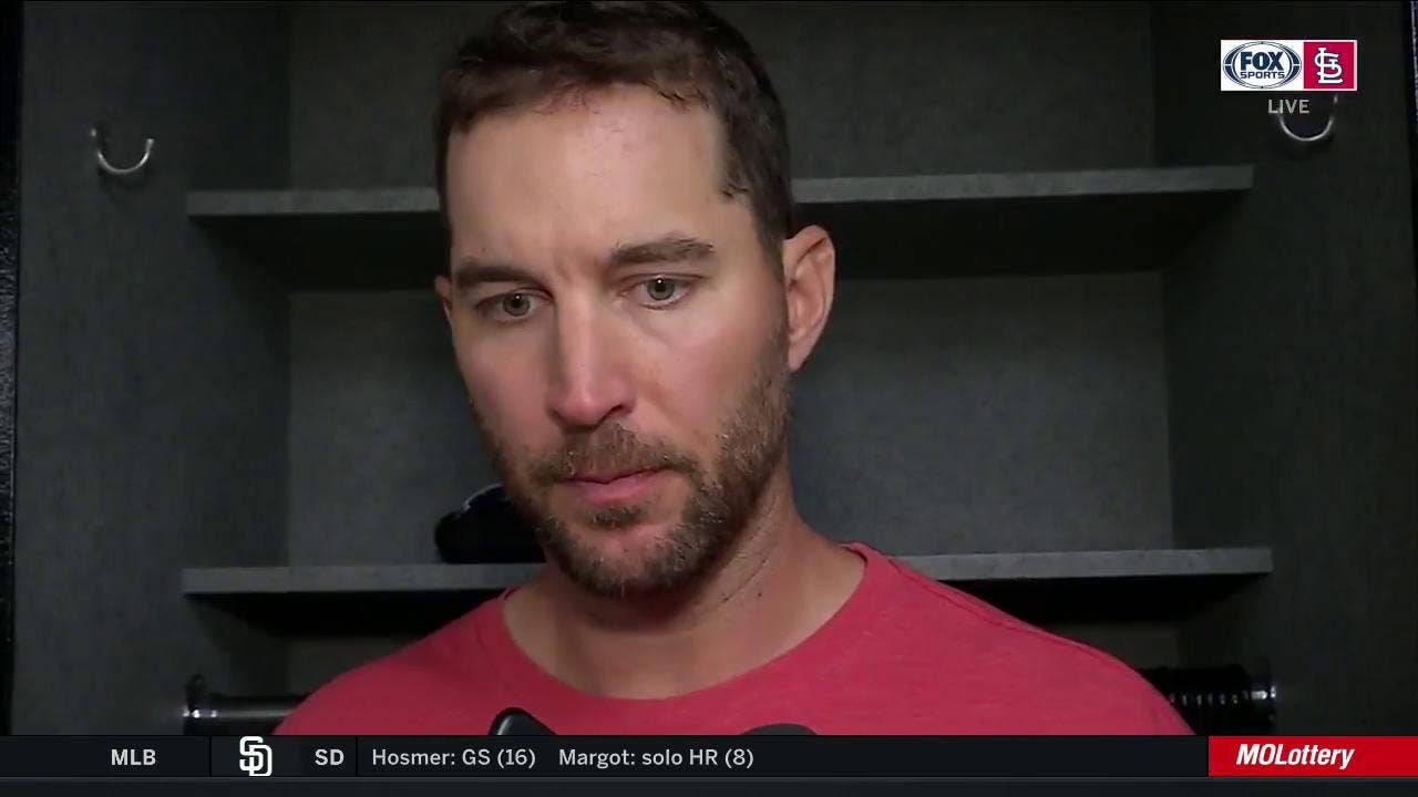 Wainwright: 'They did a good job of getting in some counts, forcing some walks'