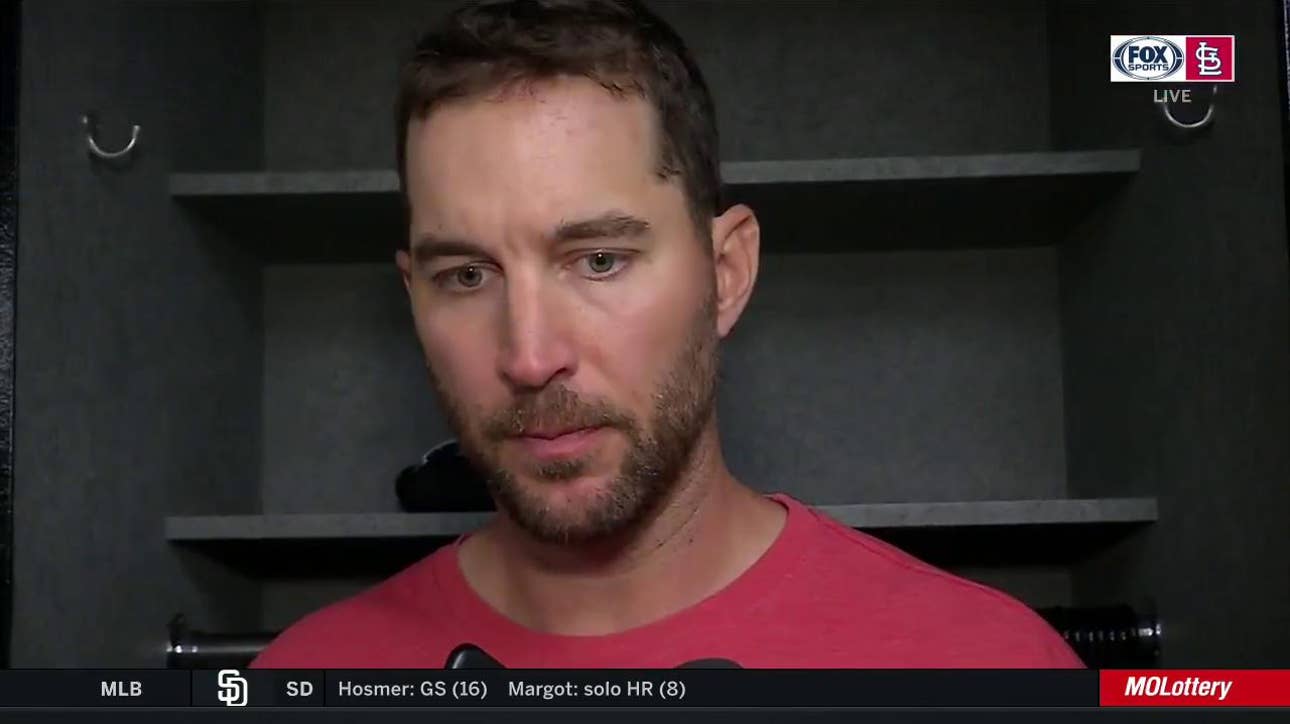 Wainwright: 'They did a good job of getting in some counts, forcing some walks'