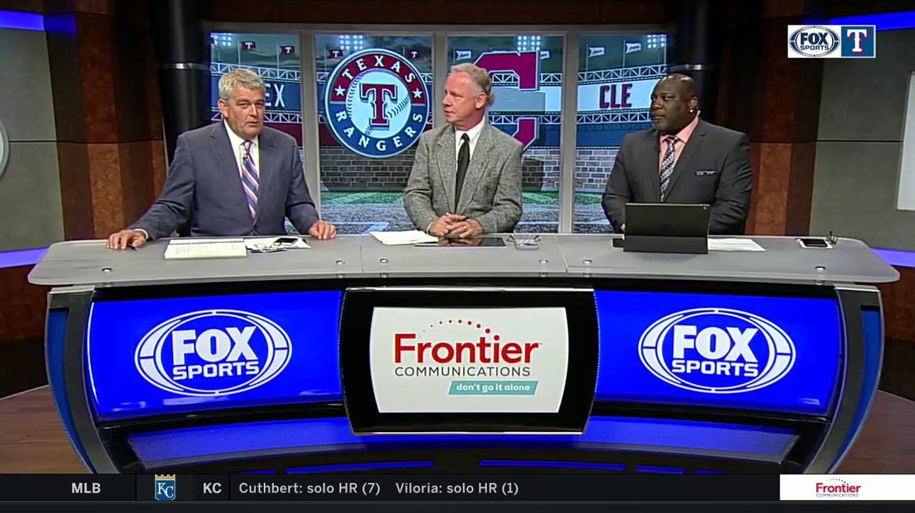 Mike Minor Returns to June Form, Rangers beat Indians | Rangers Live