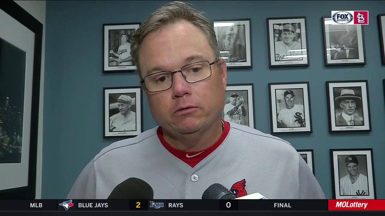 Shildt: Dodgers 'put some good swings' on Wacha