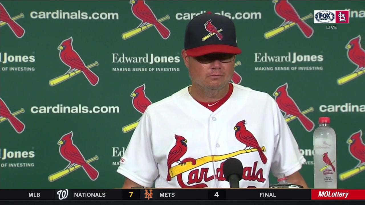 Shildt: 'Thankfully we were able to fight back' against Pirates