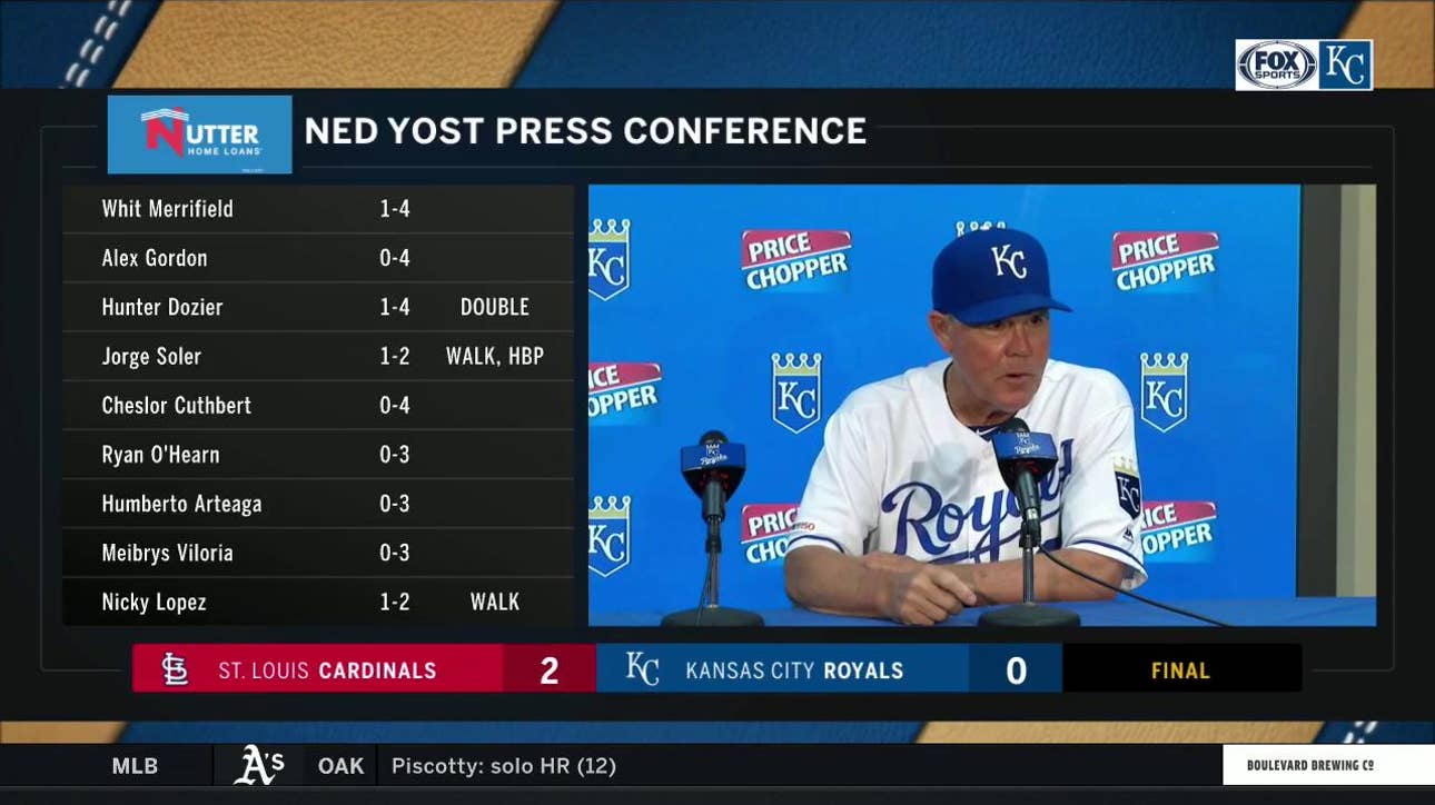 Yost on Cardinals' Flaherty: 'I was very impressed with his repertoire'