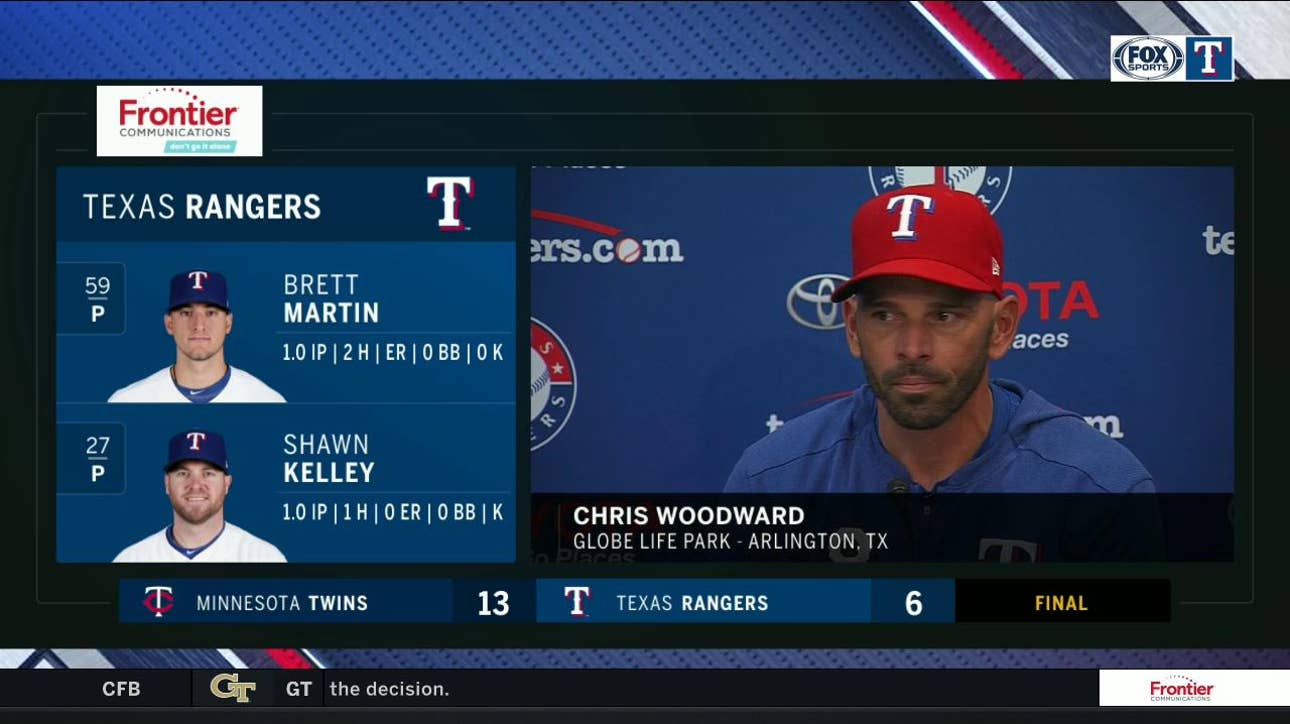 Woody on the aggressive Base Running in 13-6 loss to Minnesota