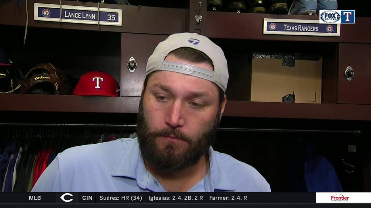 Lance Lynn: 'For me, I wasn't throwing enough quality strikes'