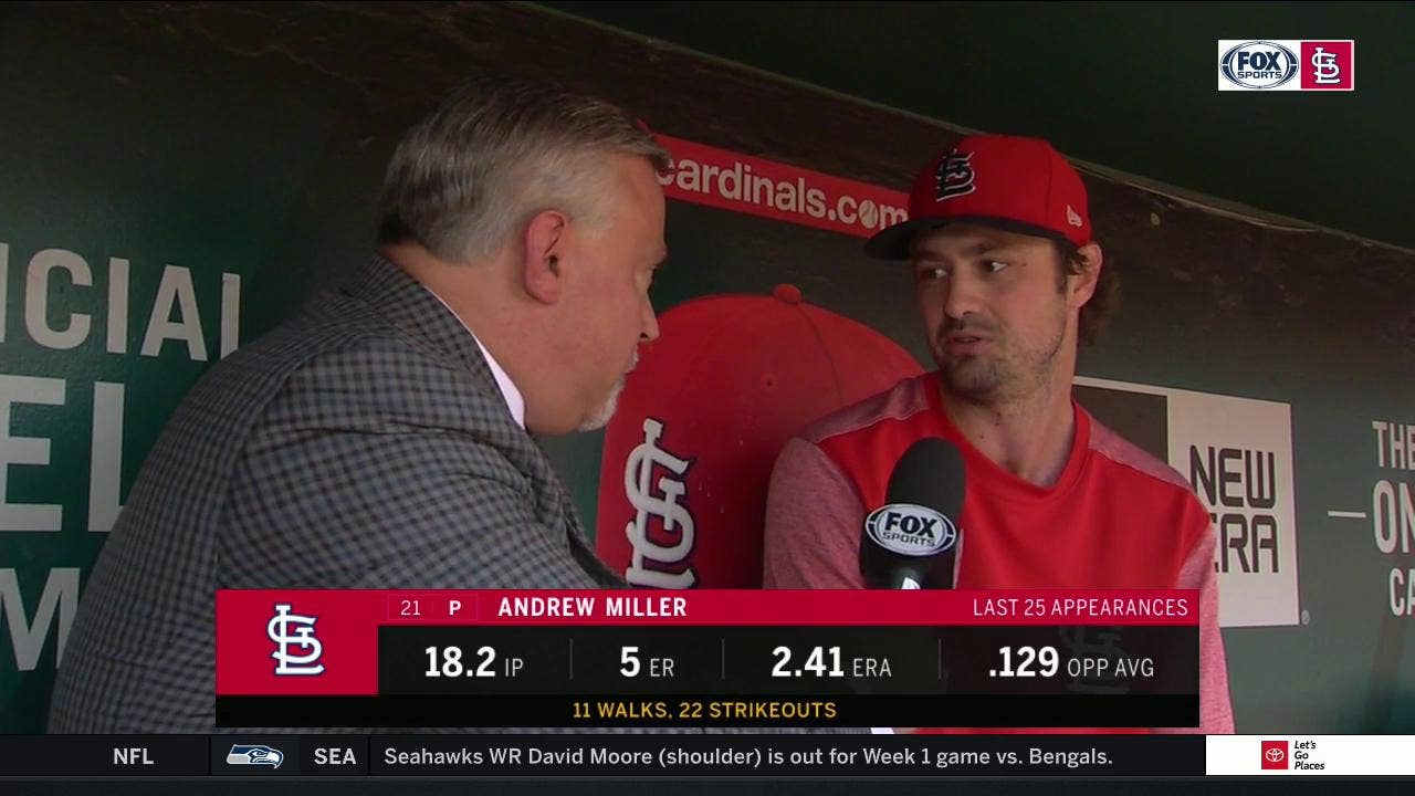 Miller: Cardinals' relievers are 'all better when we pitch more'