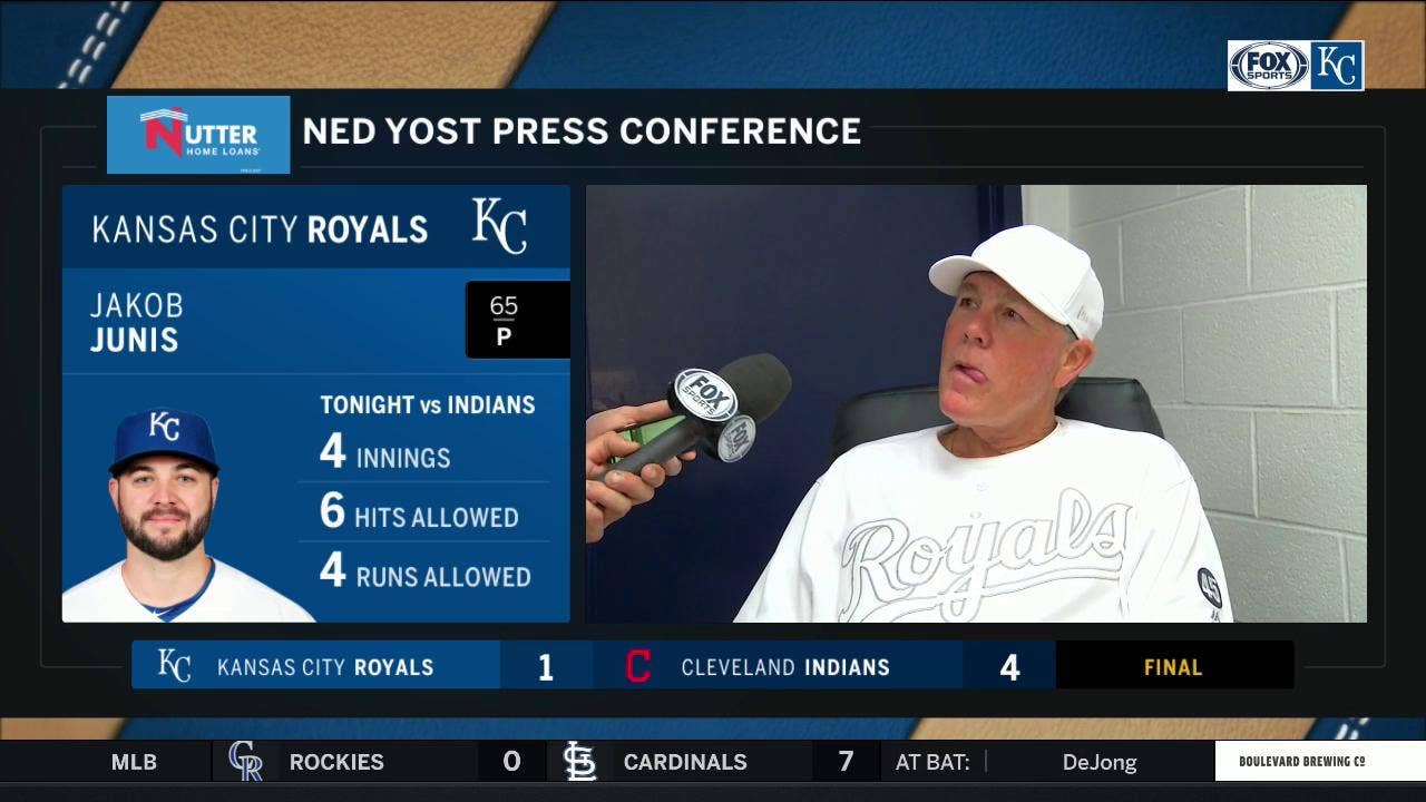 Yost on Zimmer, Staumont: 'Pitching with some conviction'