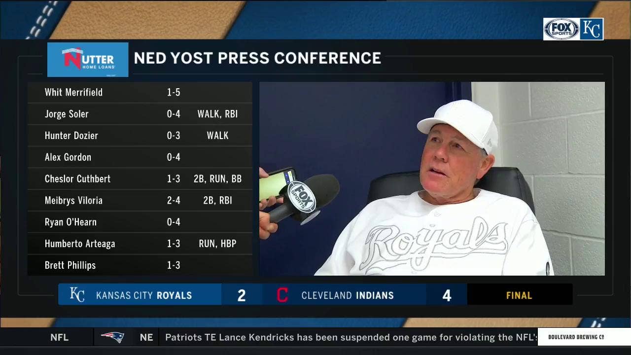 Yost: 'We couldn't recover' after Indians' big third inning