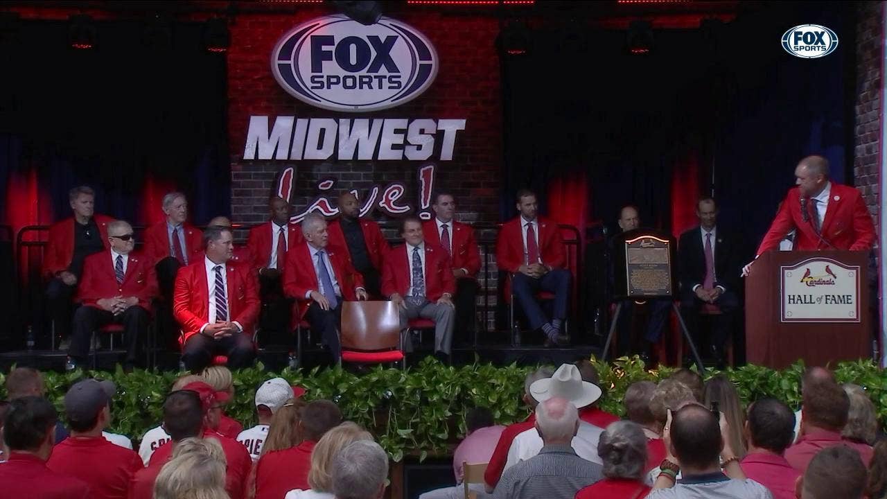 Scott Rolen Cards Hall of Fame induction speech