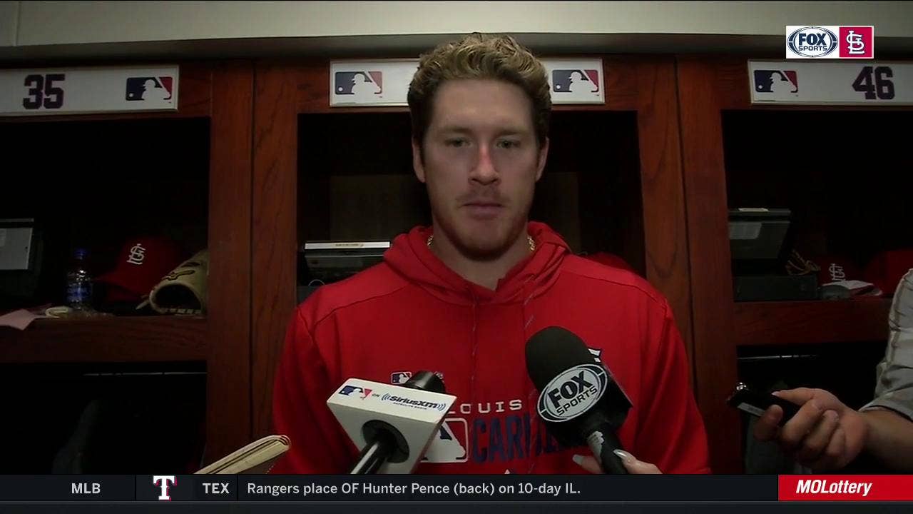 Mikolas on his outing: 'The goal was to just stay laser-focused'