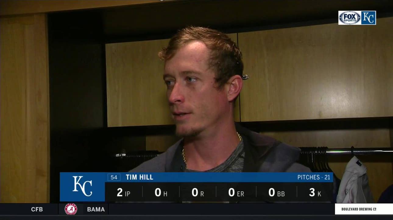 Tim Hill: 'I just felt comfortable' over two innings against A's