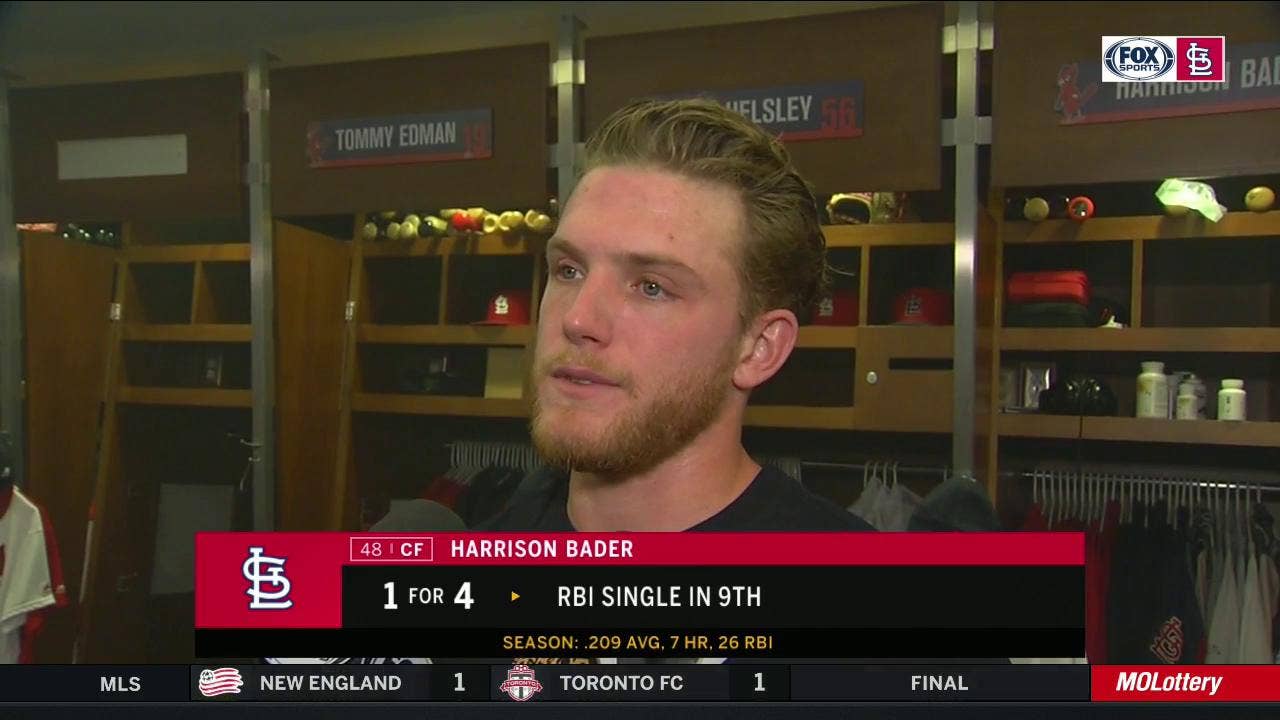 Bader on Carpenter's walk-off: 'Huge hit for him, bigger for the team'