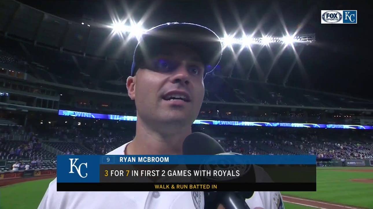 McBroom on playing in Kansas City: 'It feels like home already'