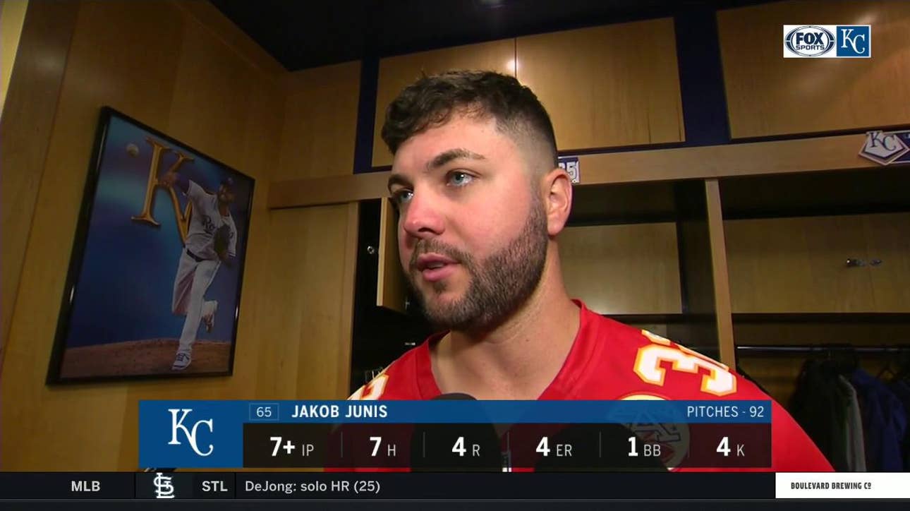 Junis: 'I was just glad that I settled in' after rough second inning