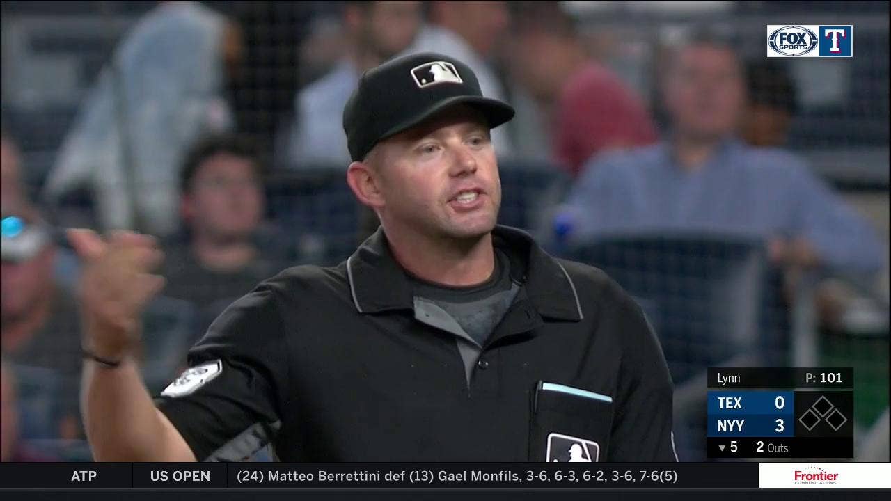 Lance Lynn on Joe West Ball controversy vs. Yankees | Rangers Live