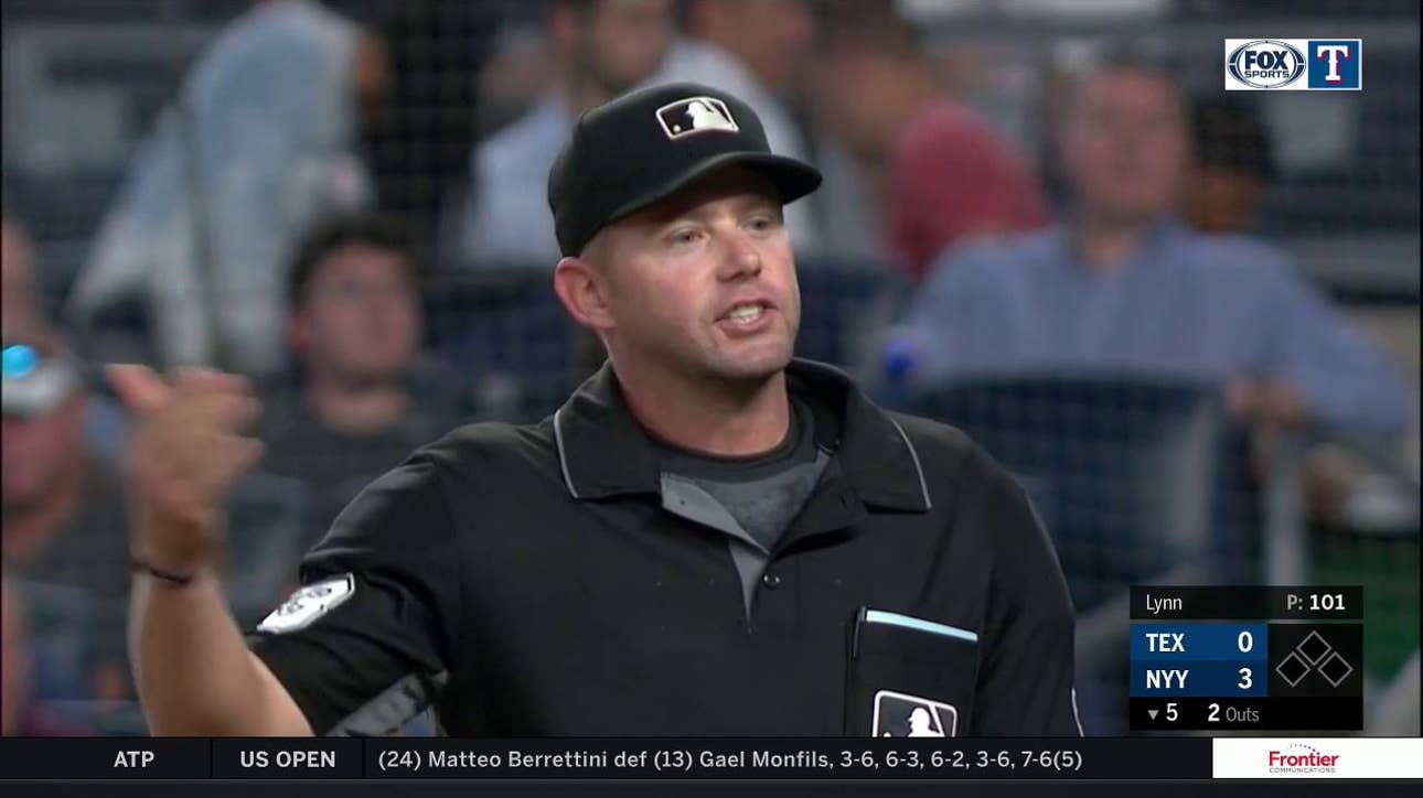 Lance Lynn on Joe West Ball controversy vs. Yankees | Rangers Live