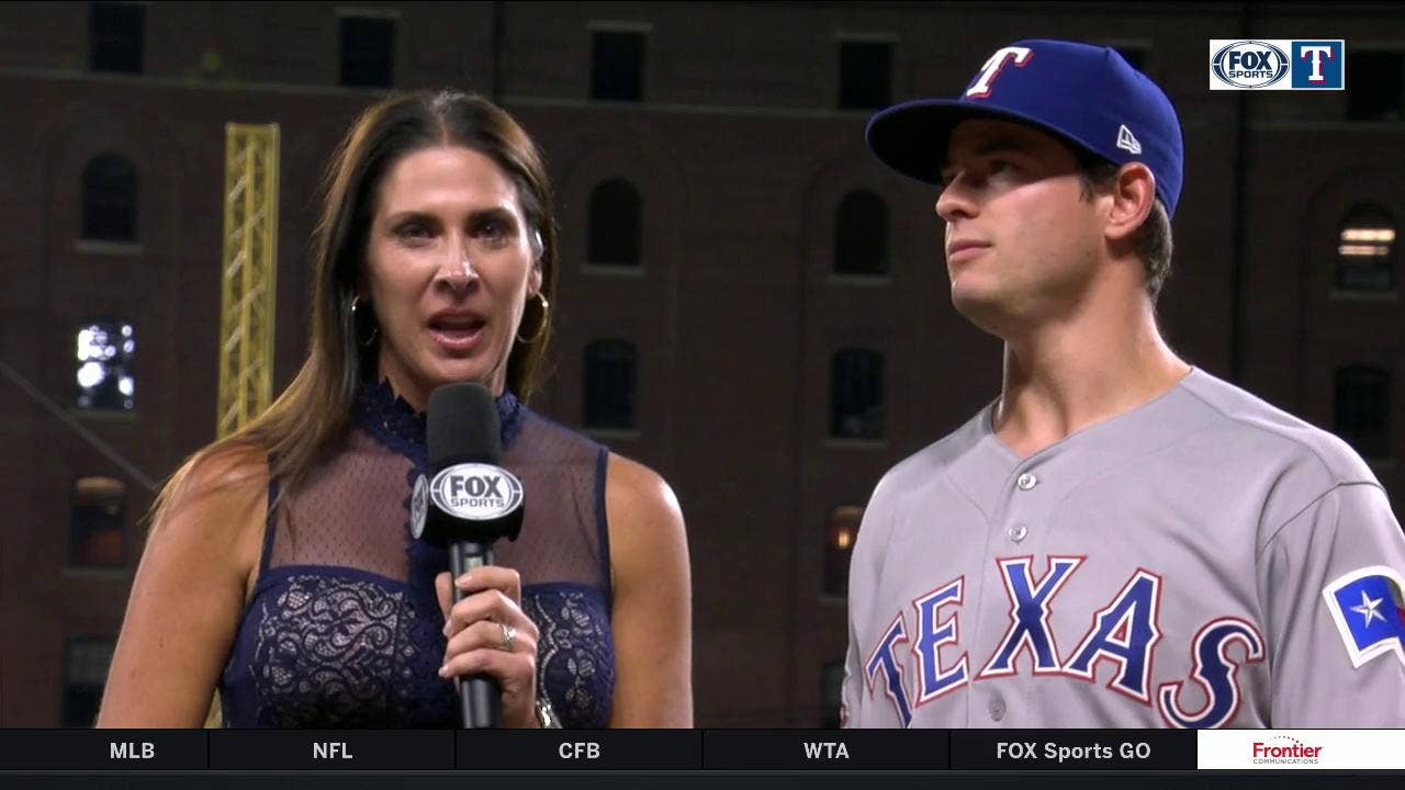 Nick Solak: 'Just showing up to the ballpark everyday trying to help the team win'