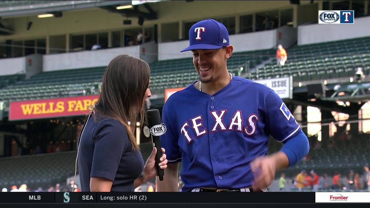 Ronald Guzman: 'Everybody was having really good at bats' | Rangers Live